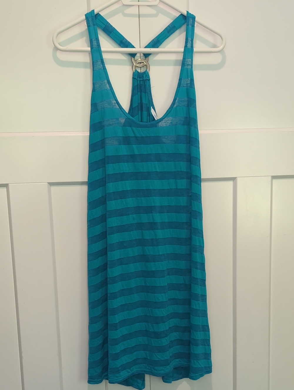 La Vie En Rose Aqua Swim Suit Cover Size XL